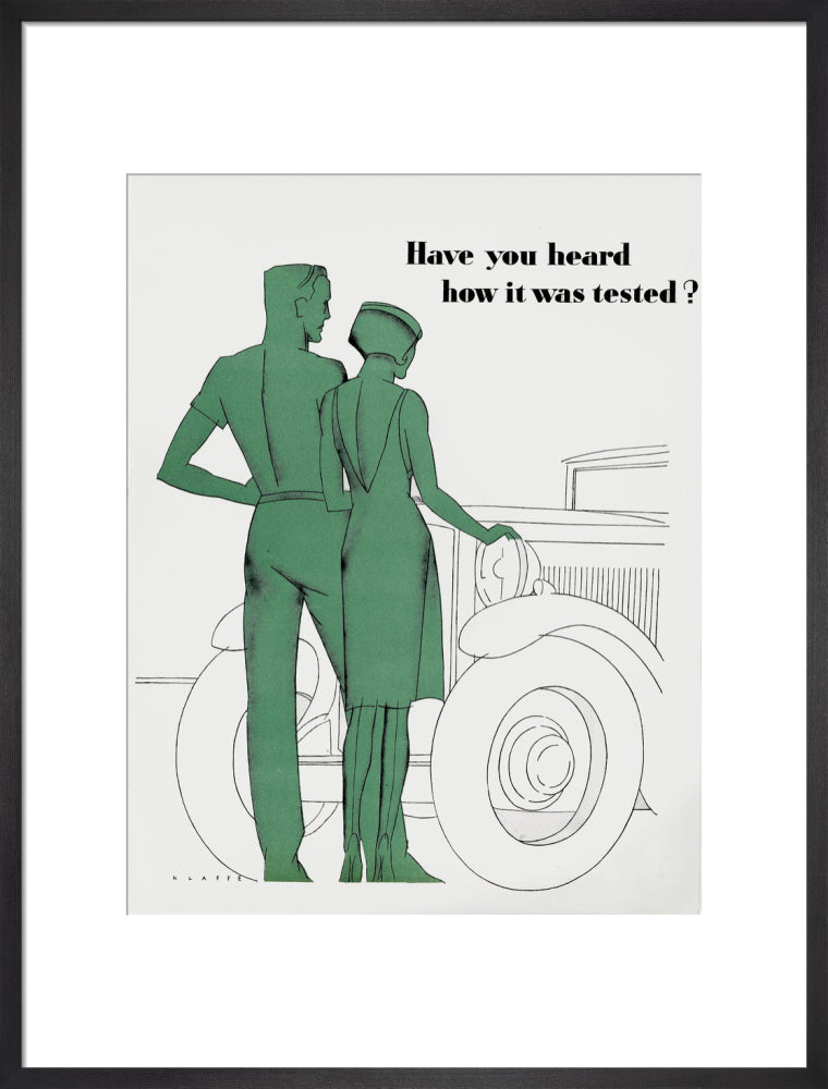 Ford, The Car of The Moderns Luncheon Art Print