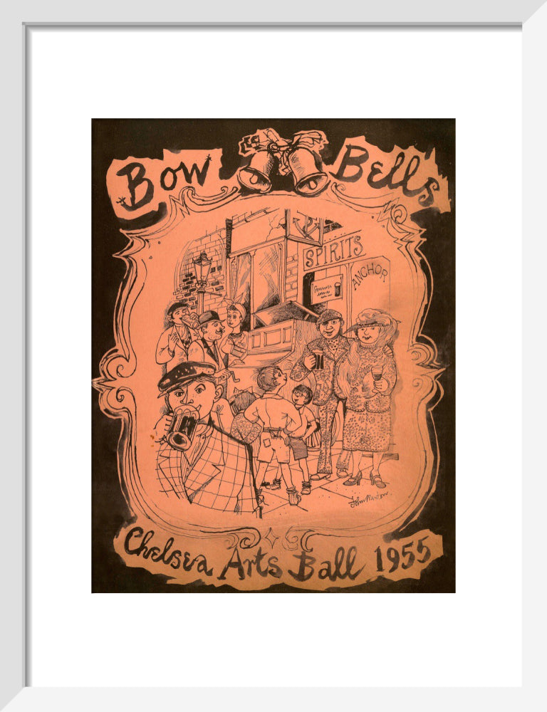 The Chelsea Arts Club Annual Ball 'Bow Bells' Art Print