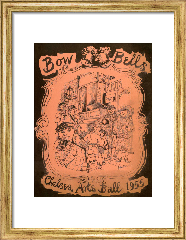 The Chelsea Arts Club Annual Ball 'Bow Bells' Art Print