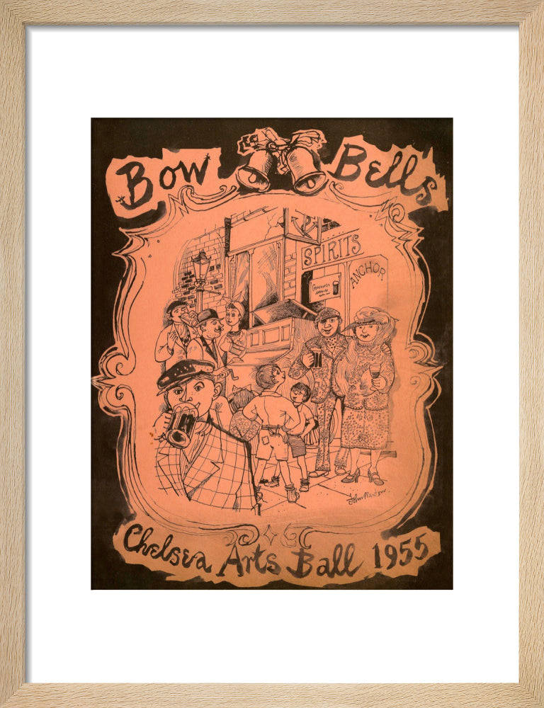 The Chelsea Arts Club Annual Ball 'Bow Bells' Art Print