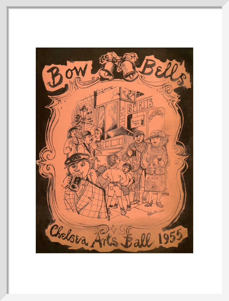 The Chelsea Arts Club Annual Ball 'Bow Bells' Art Print