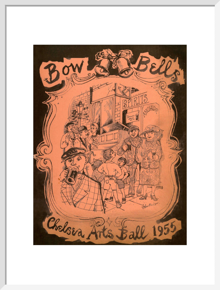 The Chelsea Arts Club Annual Ball 'Bow Bells' Art Print