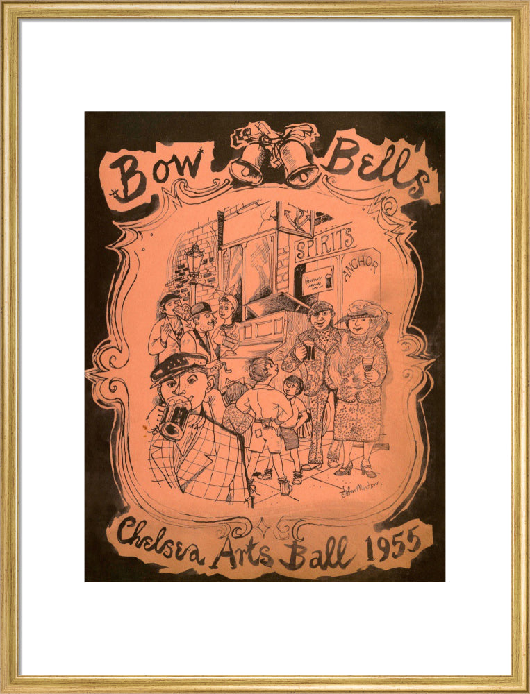 The Chelsea Arts Club Annual Ball 'Bow Bells' Art Print