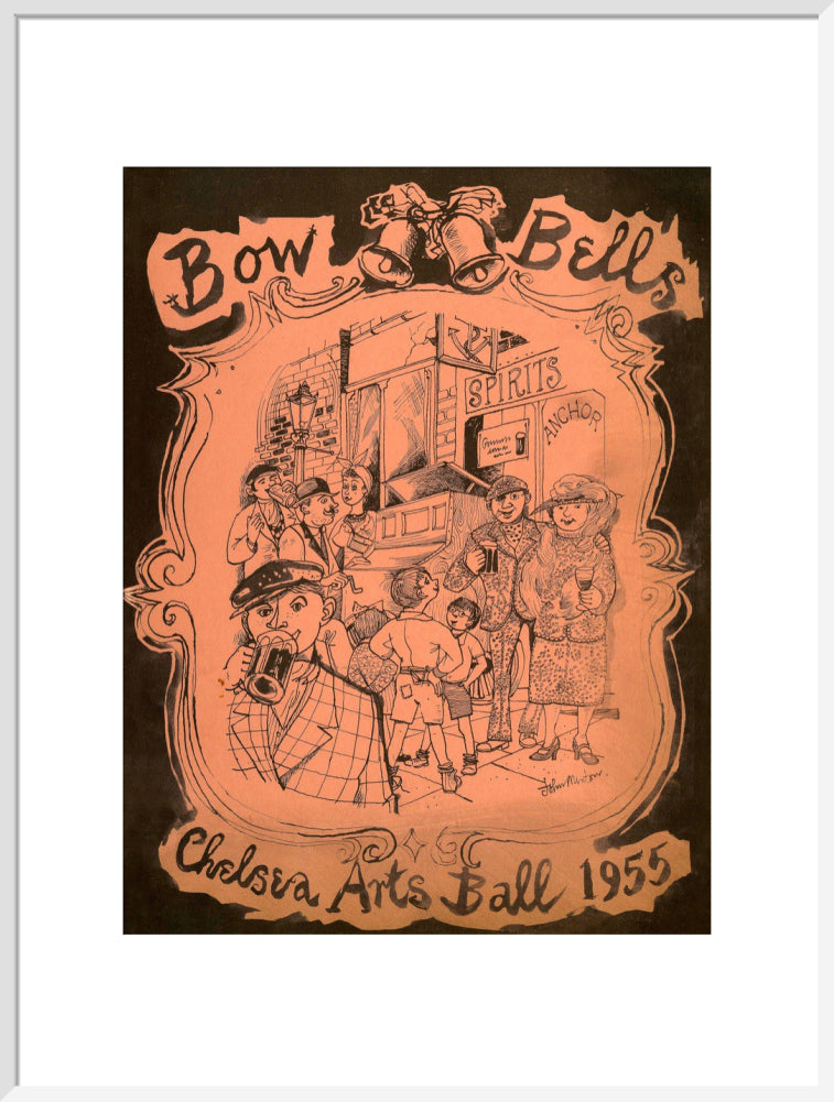 The Chelsea Arts Club Annual Ball 'Bow Bells' Art Print