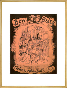 The Chelsea Arts Club Annual Ball 'Bow Bells' Art Print