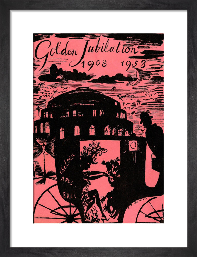 The Chelsea Arts Club Annual Ball 'Golden Jubilation' Art Print