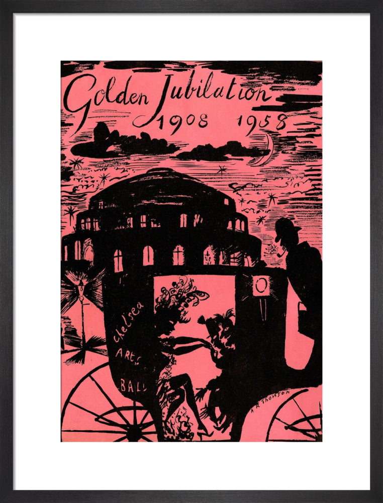 The Chelsea Arts Club Annual Ball 'Golden Jubilation' Art Print