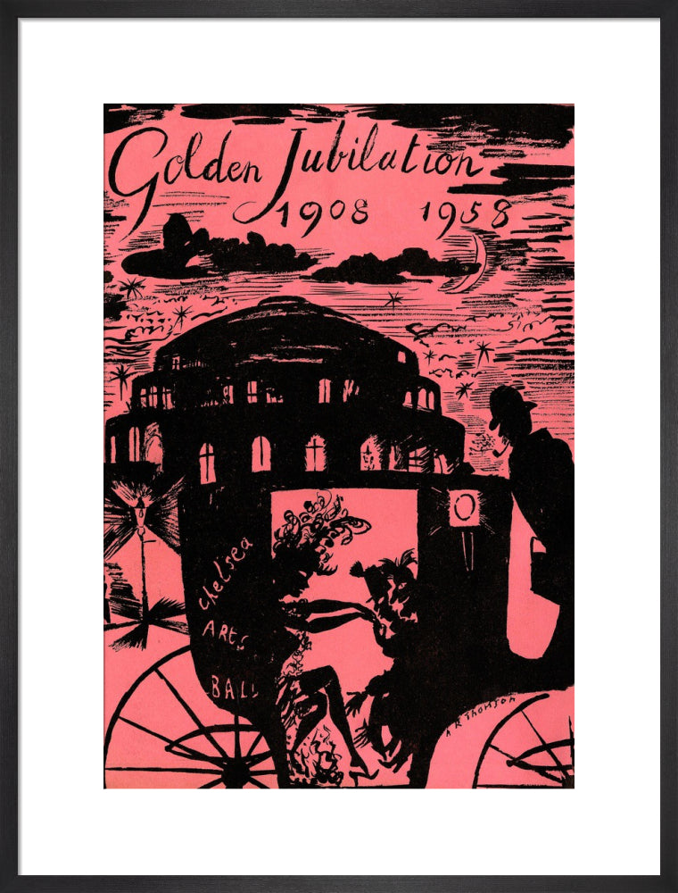 The Chelsea Arts Club Annual Ball 'Golden Jubilation' Art Print