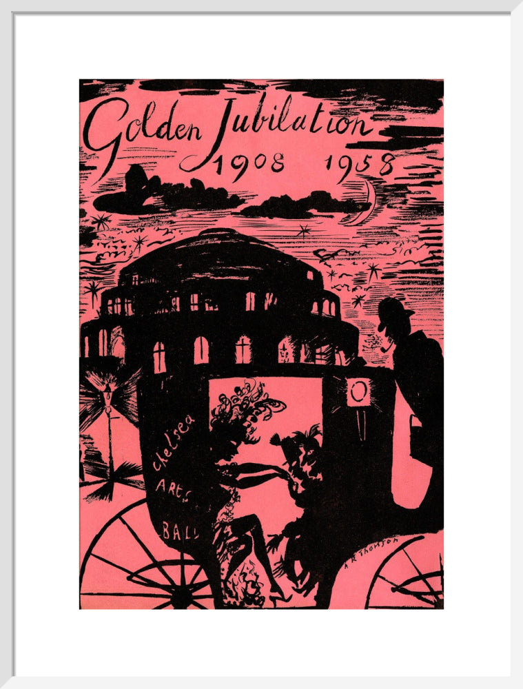 The Chelsea Arts Club Annual Ball 'Golden Jubilation' Art Print