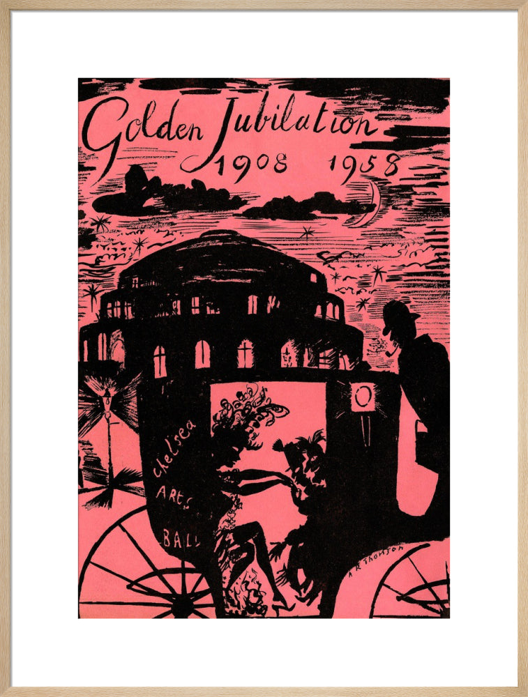 The Chelsea Arts Club Annual Ball 'Golden Jubilation' Art Print
