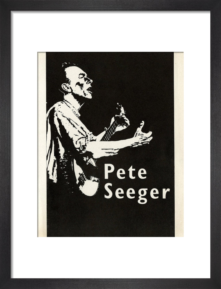 Pete Seeger 1961 Art Print