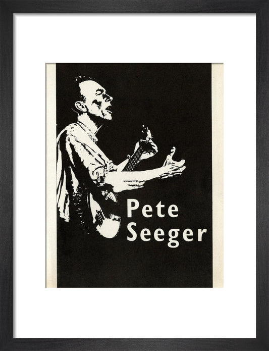 Pete Seeger 1961 Art Print