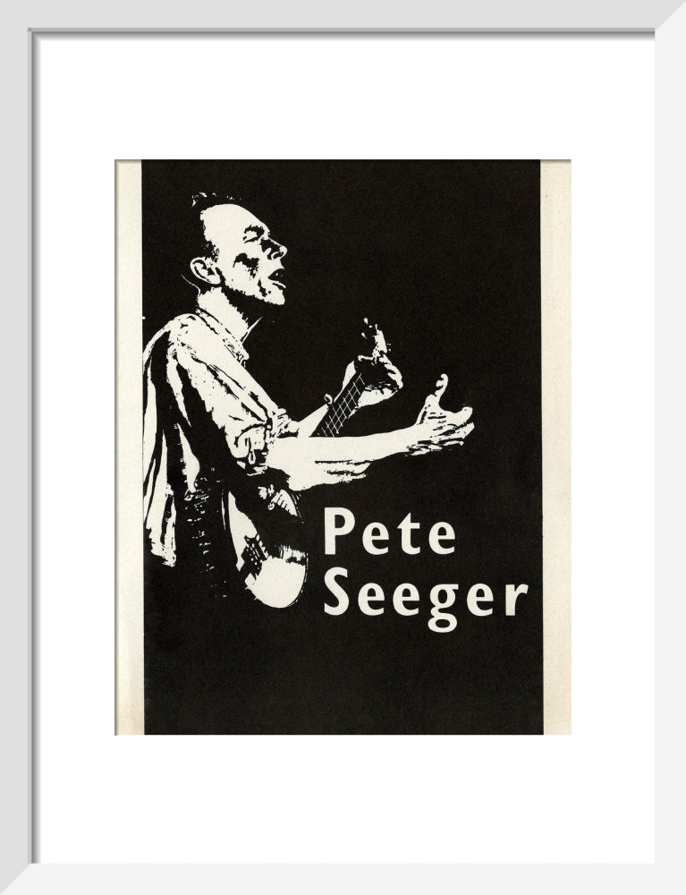 Pete Seeger 1961 Art Print