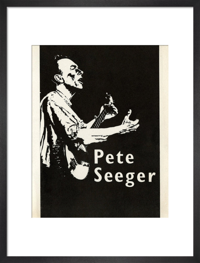 Pete Seeger 1961 Art Print