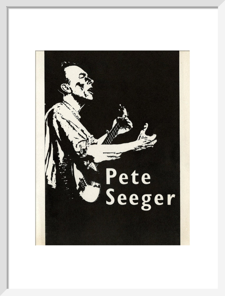 Pete Seeger 1961 Art Print