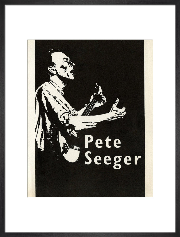 Pete Seeger 1961 Art Print