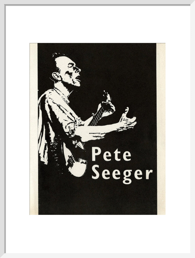Pete Seeger 1961 Art Print