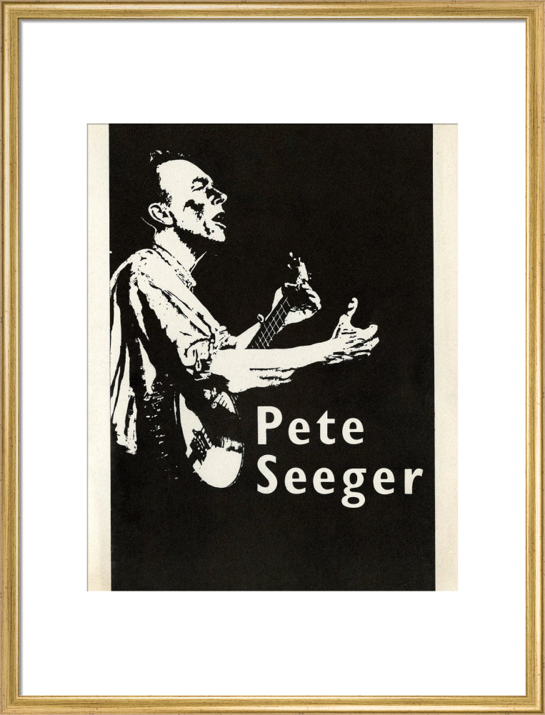 Pete Seeger 1961 Art Print