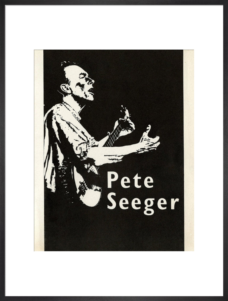 Pete Seeger 1961 Art Print