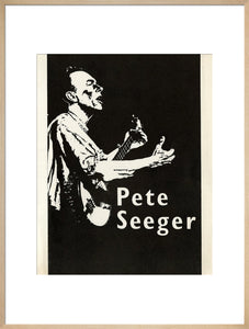Pete Seeger 1961 Art Print