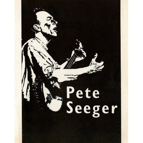 Programme for Pete Seeger, 16 November 1961 - Royal Albert Hall