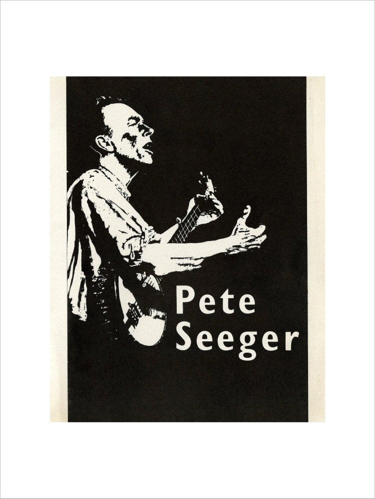 Pete Seeger 1961 Art Print
