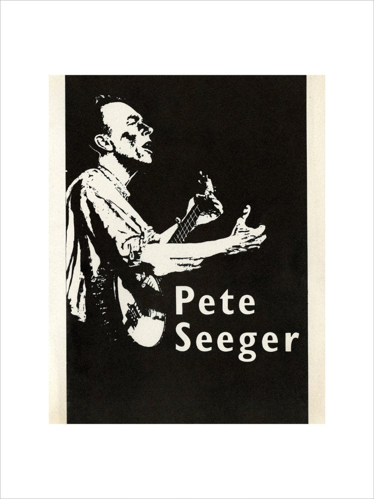 Pete Seeger 1961 Art Print