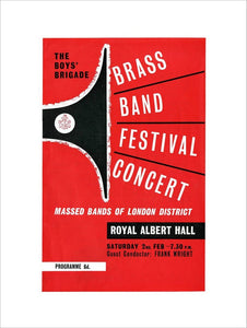 Boys' Brigade Brass Band Festival Concert Art Print