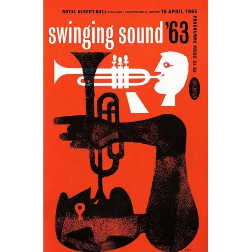 Programme for Swinging Sound '63, 18 April 1963 - Royal Albert Hall