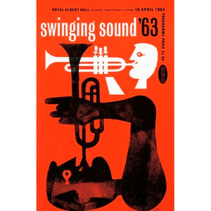 Programme for Swinging Sound '63, 18 April 1963 - Royal Albert Hall
