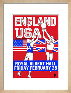 English Schools Basketball Tournament Art Print