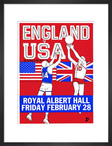 English Schools Basketball Tournament Art Print
