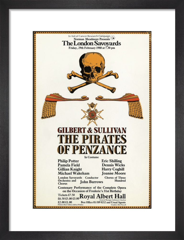 Gilbert & Sullivan's 'The Pirates of Penzance' Art Print
