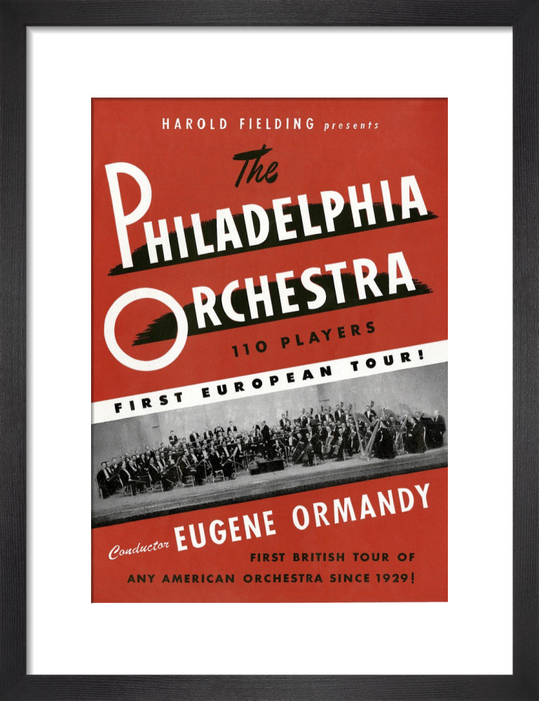 Philadelphia Orchestra Concert Art Print