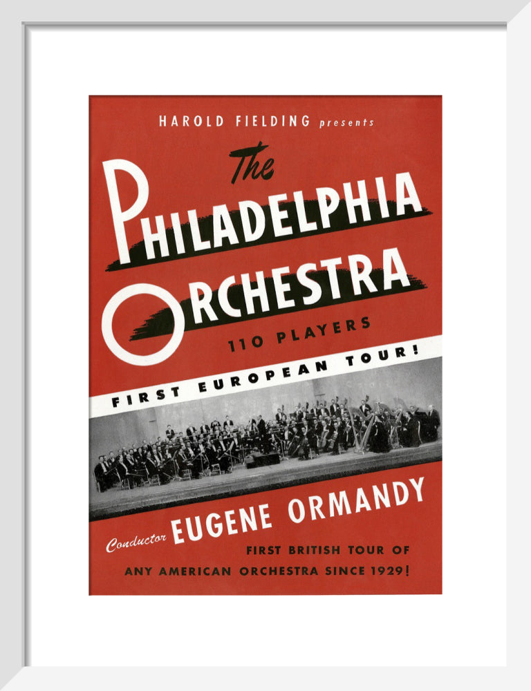 Philadelphia Orchestra Concert Art Print