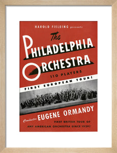 Philadelphia Orchestra Concert Art Print
