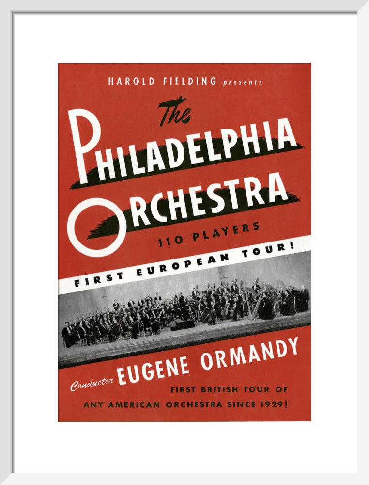 Philadelphia Orchestra Concert Art Print