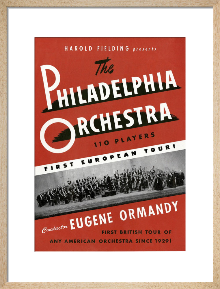 Philadelphia Orchestra Concert Art Print