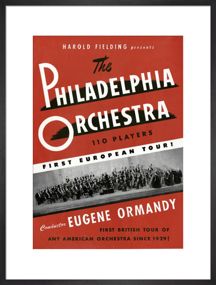 Philadelphia Orchestra Concert Art Print