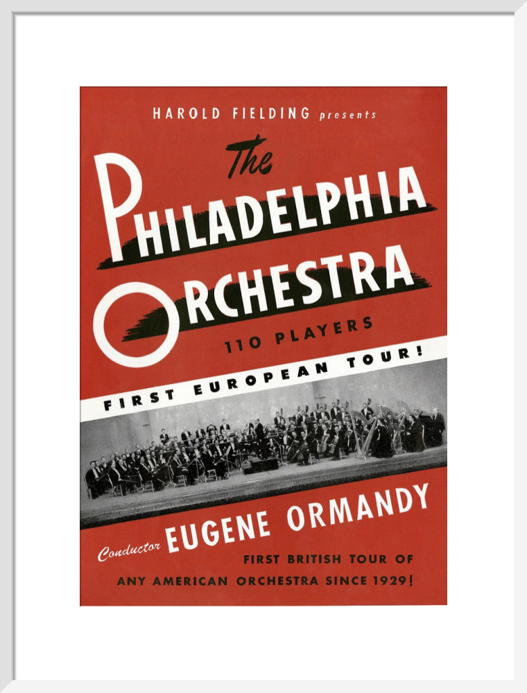 Philadelphia Orchestra Concert Art Print