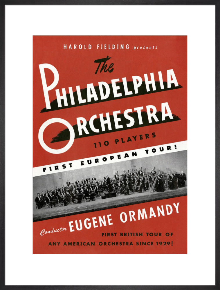 Philadelphia Orchestra Concert Art Print