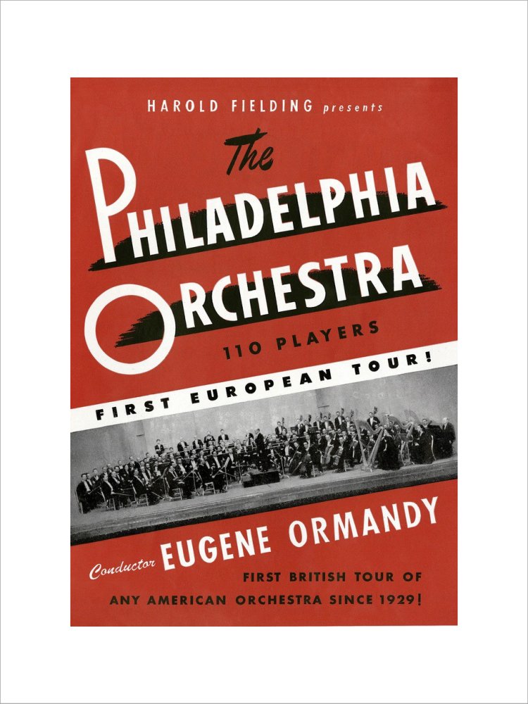 Philadelphia Orchestra Concert Art Print