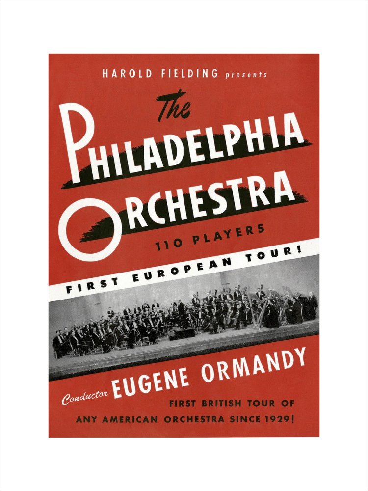 Philadelphia Orchestra Concert Art Print