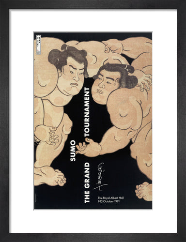 The Grand Sumo Tournament Art Print