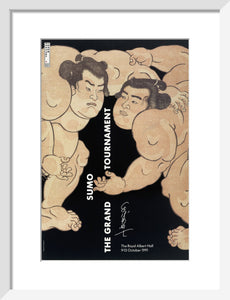 The Grand Sumo Tournament Art Print