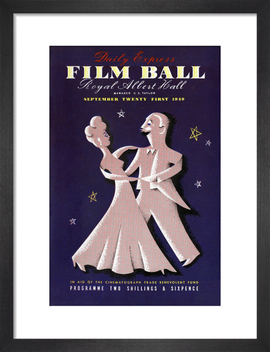 The Daily Express Film Ball, The Cinematograph Trade Benevolent Fund Art Print