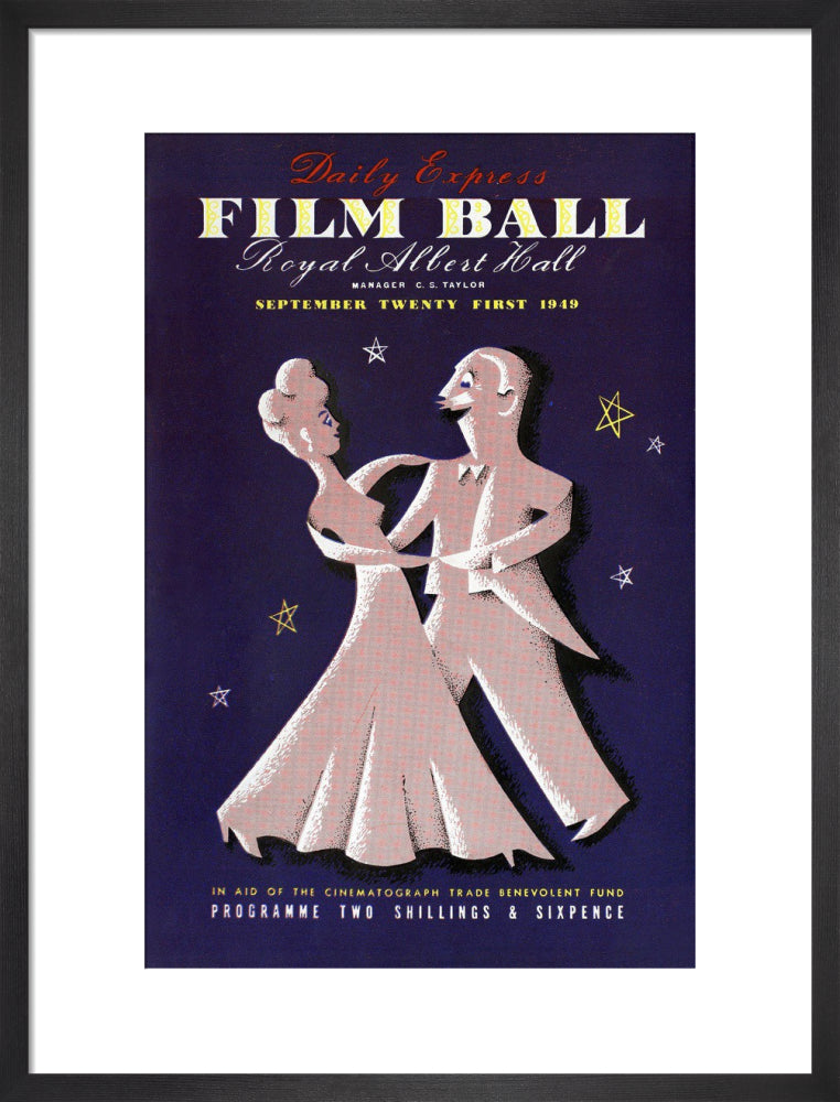 The Daily Express Film Ball, The Cinematograph Trade Benevolent Fund Art Print