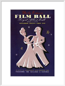 The Daily Express Film Ball, The Cinematograph Trade Benevolent Fund Art Print