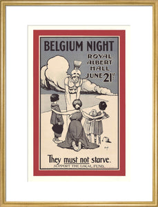 Belgian Independence Day Concert Art Print