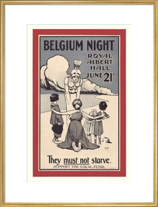 Belgian Independence Day Concert Art Print